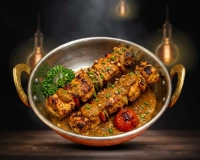 Curry poulet tikka brochettes