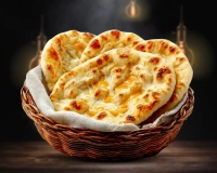 Naan fromage et ail